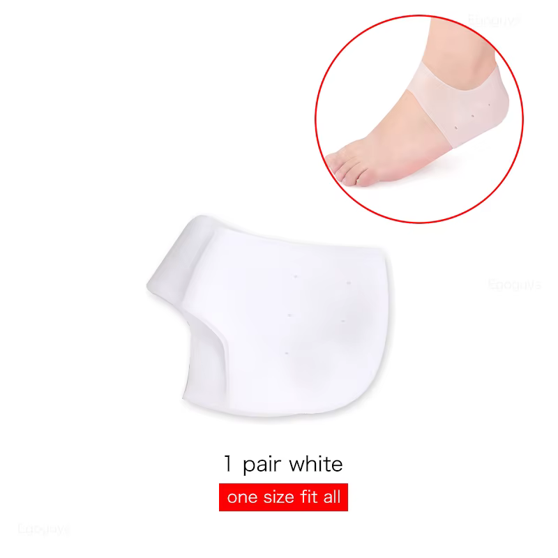 1 paire de coussinets d'éperon de talon, manchon de protection pour soulager la fasciite plantaire, 