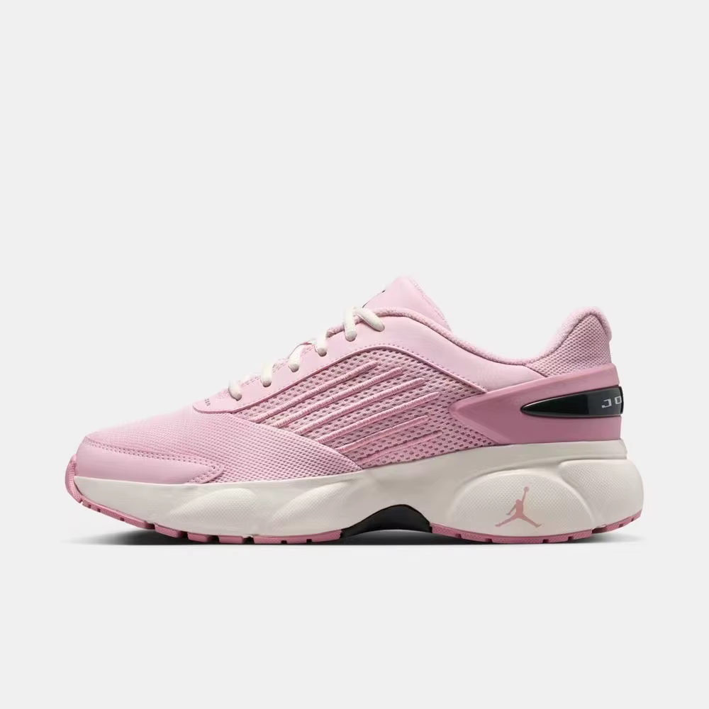 Nike Authentic Jordan TRUNNER FLOW, baskets basses pour femmes, chaussures de basketball, rose et bl