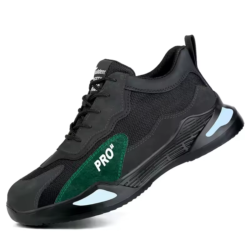 Chaussures de sport à la mode, bottes de travail, chaussures de sécurité anti-perforation pour homme