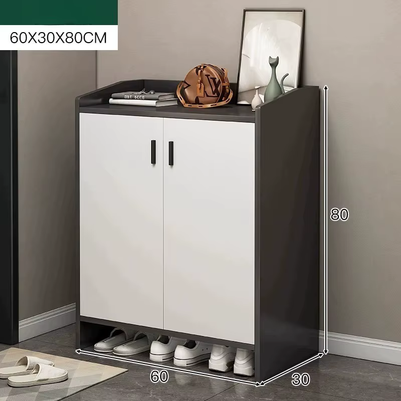 Meuble à chaussures pour l'entrée, meuble de porche avec nouvelle plaque, meuble de rangement pour l