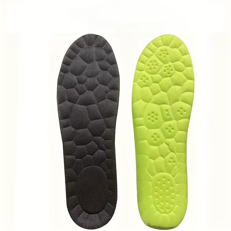 1 paire de semelles intérieures de chaussures de sport en éponge, absorbant les chocs, confortables, respirantes, pour hommes, femmes, accessoires de course