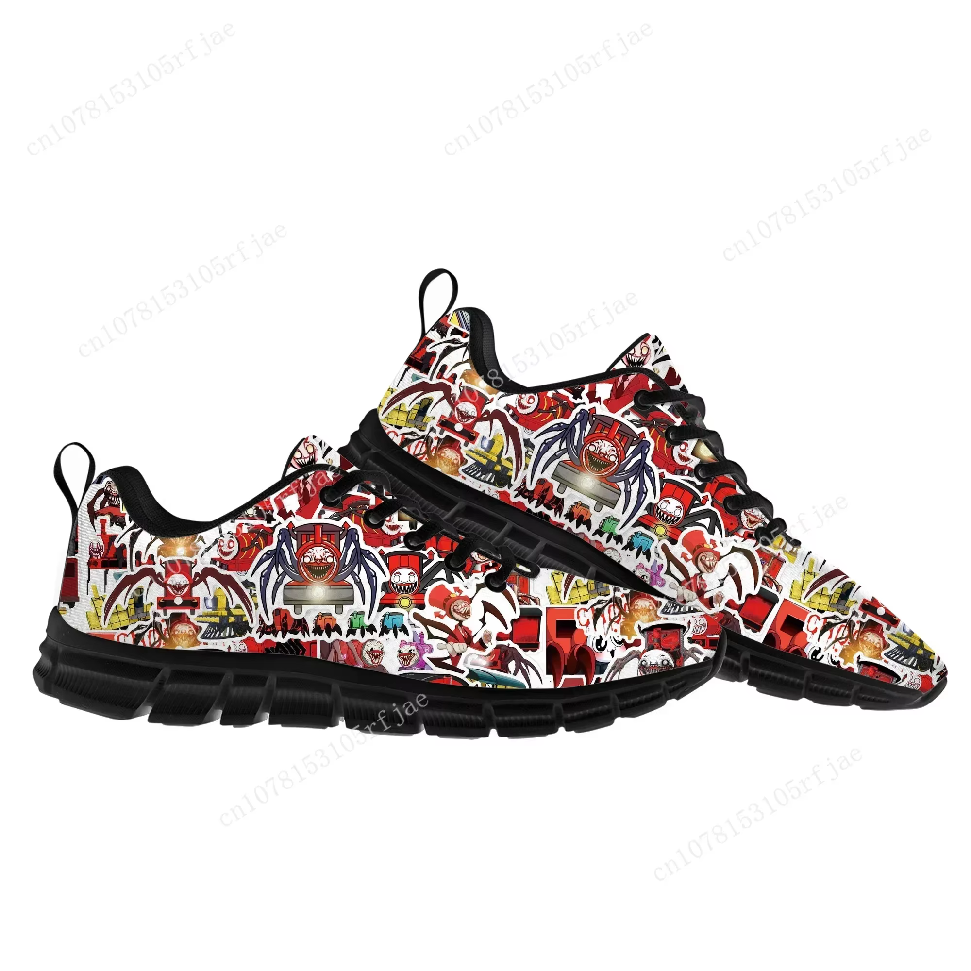 Chaussures de sport Choo Choo Charles, chaussures de dessin animé, chaussures de jeu, baskets pour hommes et femmes, baskets tendance, chaussures personnalisées